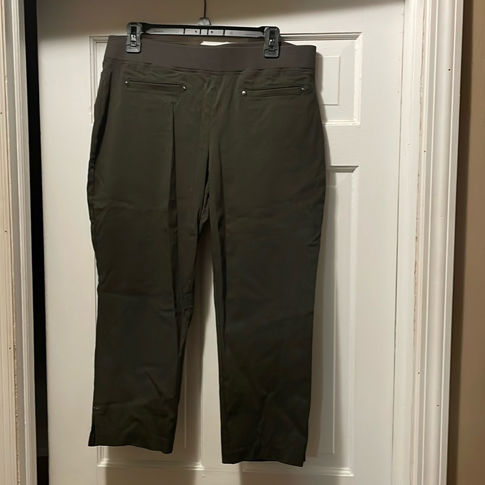 Style & Co Khaki Green Capris